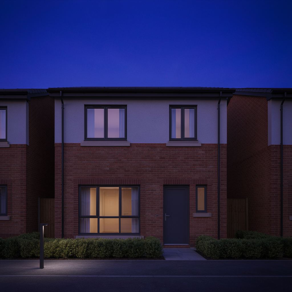 Moderne nieuwbouwwoning met antraciet kunststof kozijnen in de wijk Carnisselande Barendrecht